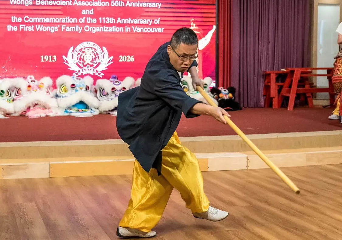 Raymond Ng demonstrating staff form